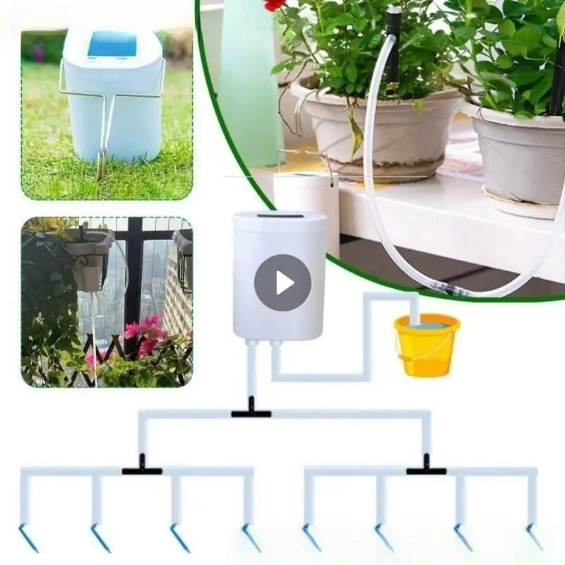 

2/4/8/12/16 Pumps Self-Watering Kits Automatic Timer Waterers Drip Irrigation Indoor Plant Watering Device Home Garden Gadgets