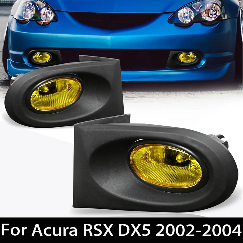 

1 Set Car Front Bumper Fog Light For Acura RSX DX5 2002 2003 2004 Fog Lamp Assembly With Bulb