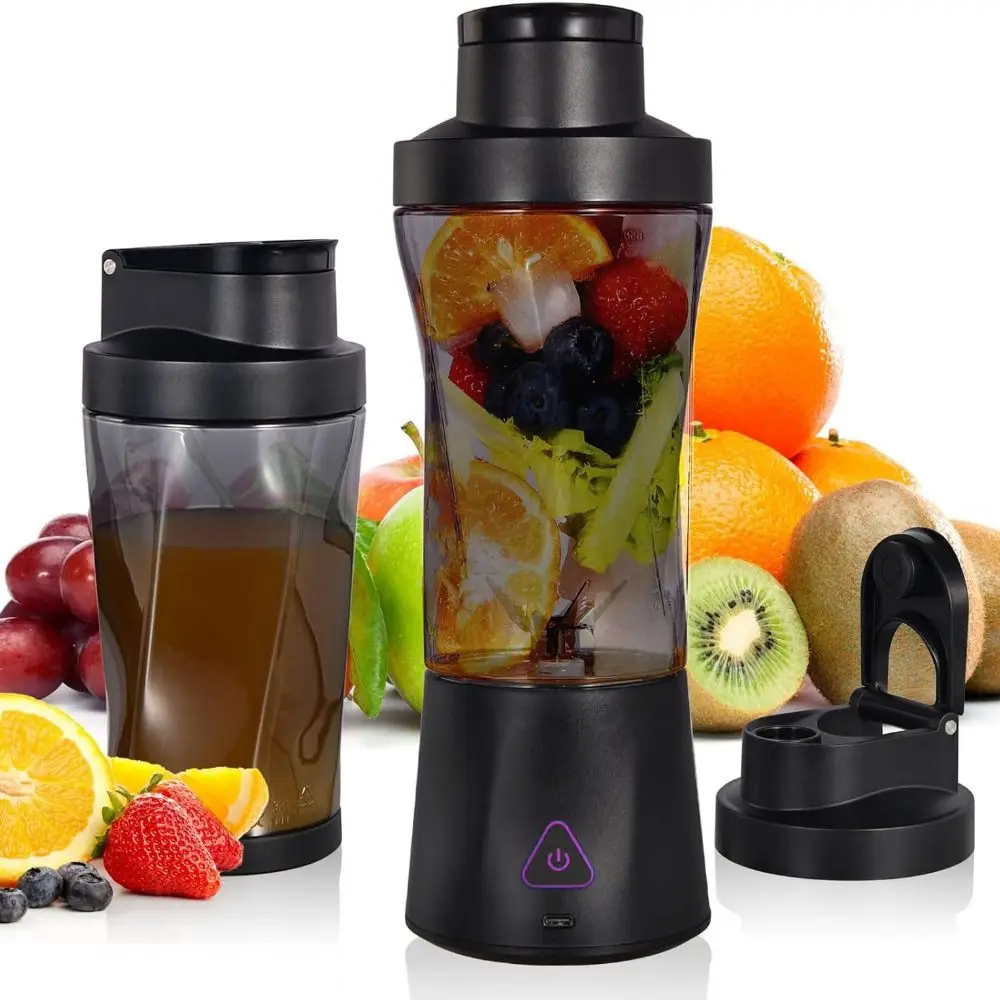 

Mini Wireless Electric Juicer 700ml Large-capacity Juicing Extractor Food Grade Plastic High Power Fruit Mixer Sport