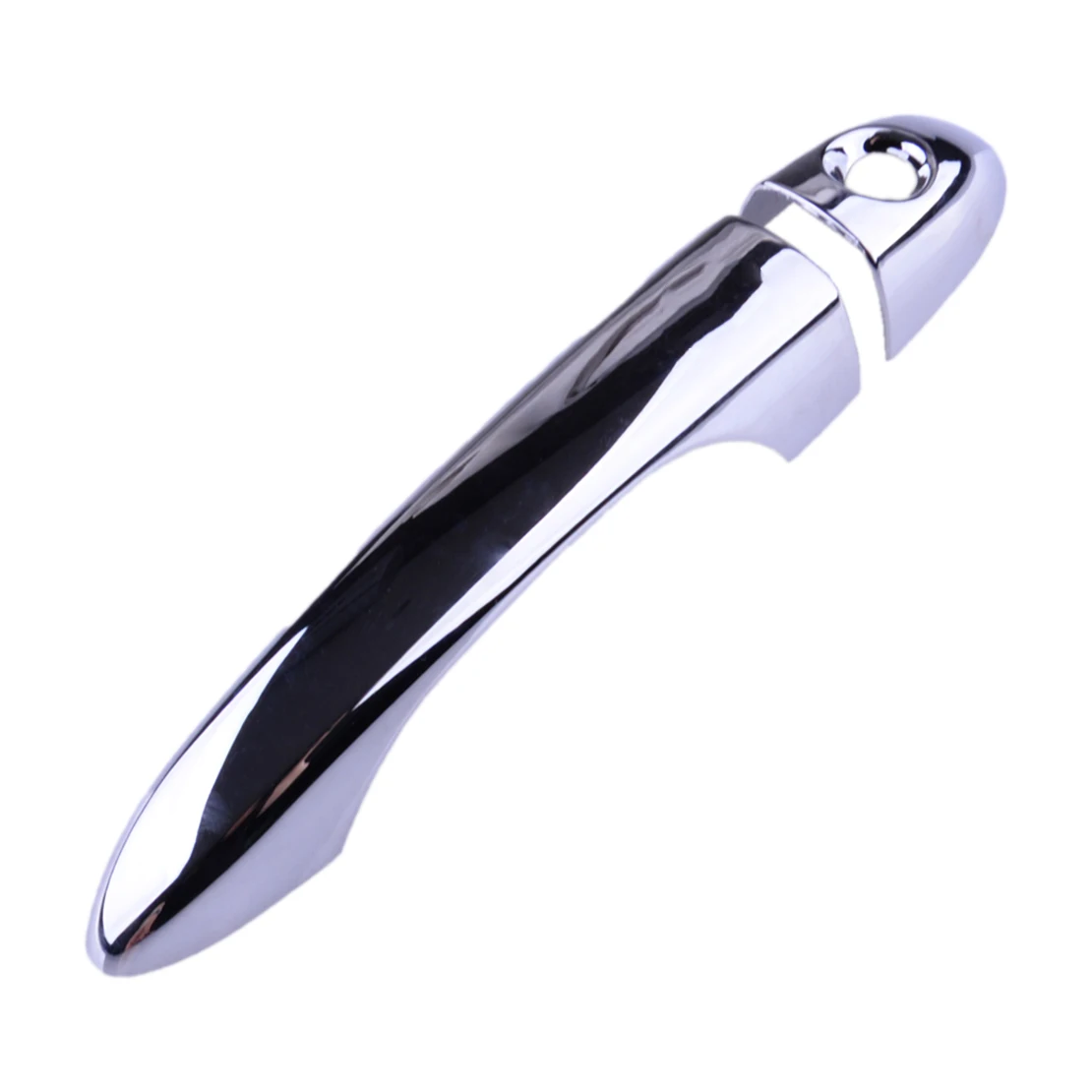 Car Exterior Side Door Handle Cover Trim Bezel Cap Fit for Fiat 500X SUV 2016 2017 2018 2019 2020 2021 2022 2023 Chrome ABS