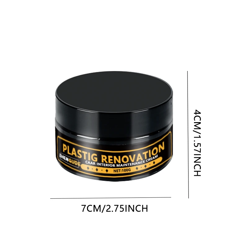 1 шт., 100 г, универсальная паста для полировки автомобиля - яркий воск, ремонт царапин, уход за краской, формула покрытия, водостойкое покрытие, воск для гаража, профессиональные принадлежности