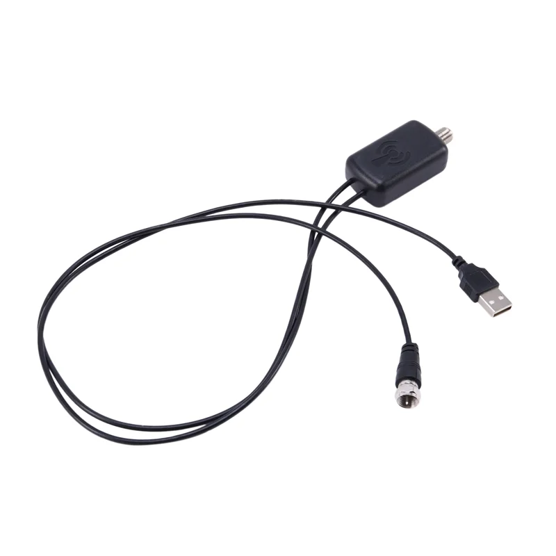 

FULL-5X 50-мильный диапазон с поддержкой 4K 1080P, внутренняя цифровая антенна HDTV с мощным усилителем сигнала - коаксиальный кабель 60 см