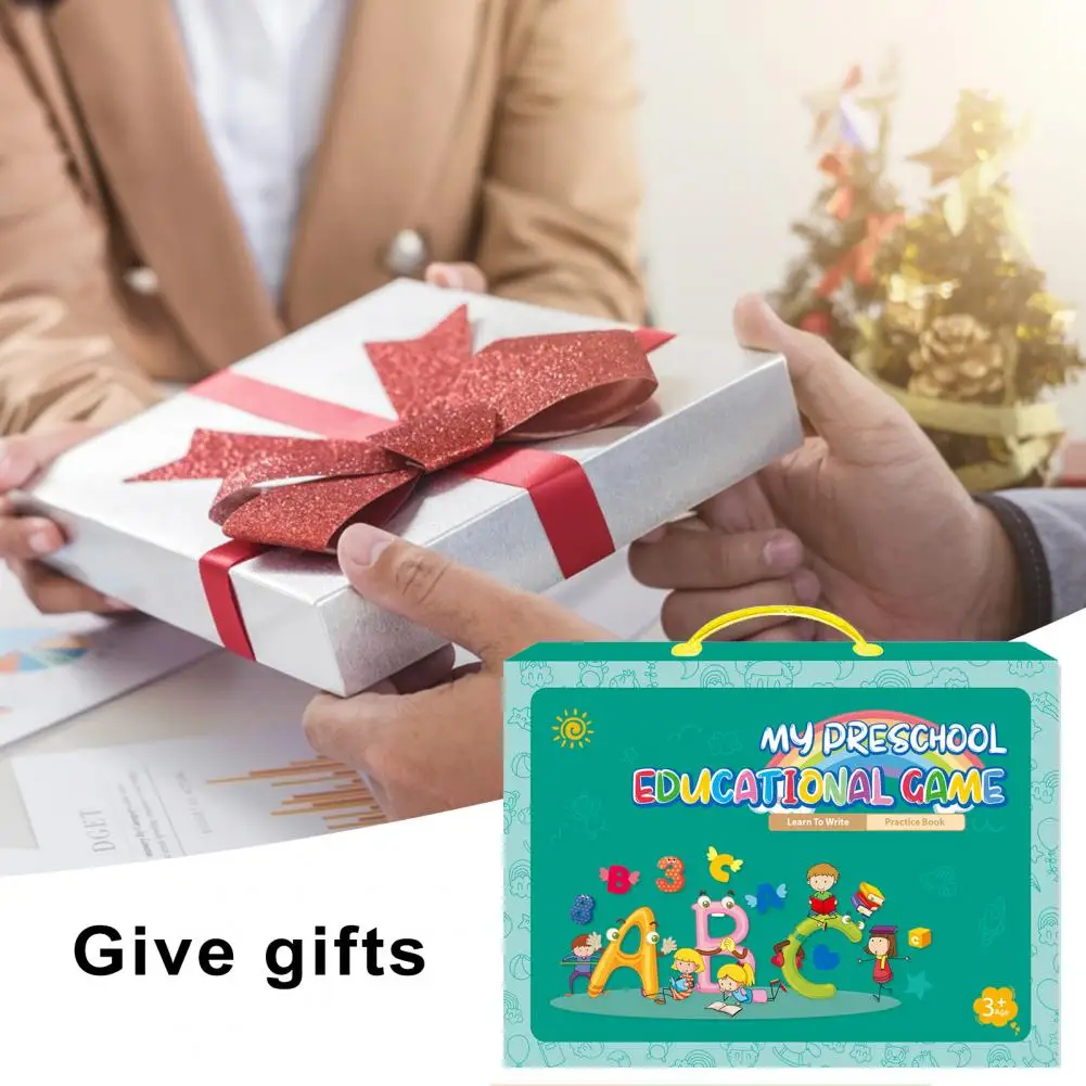 Preschool Handwriting Workbook Erasable Writing Practice Book Handwriting Practice Book Learn Letters Numbers Shapes for Kids