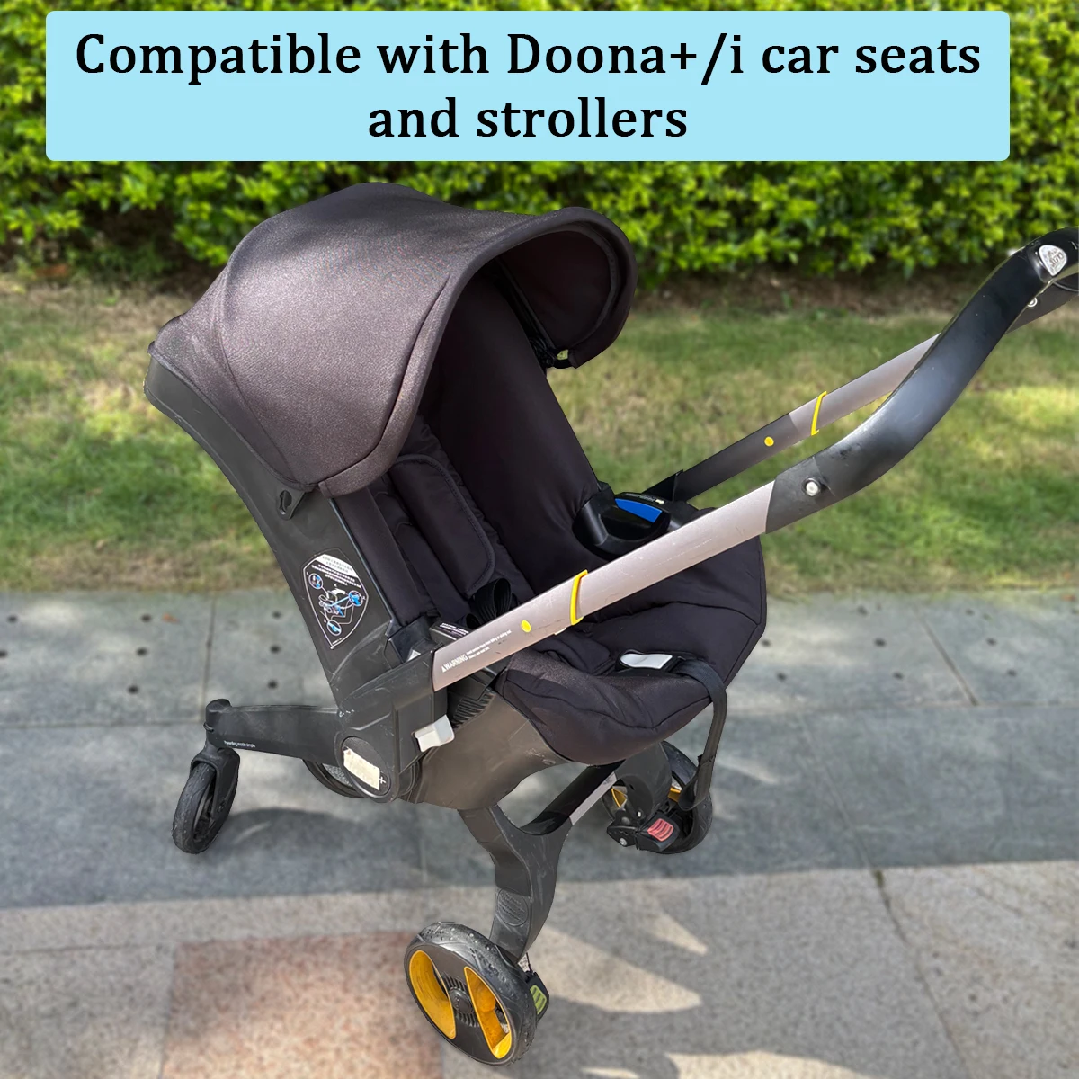 Mom Tan Replacement Canopy Only For Doona+ / Doona I Car Seat & Strollers, Breathable Fabric, Easy Installation