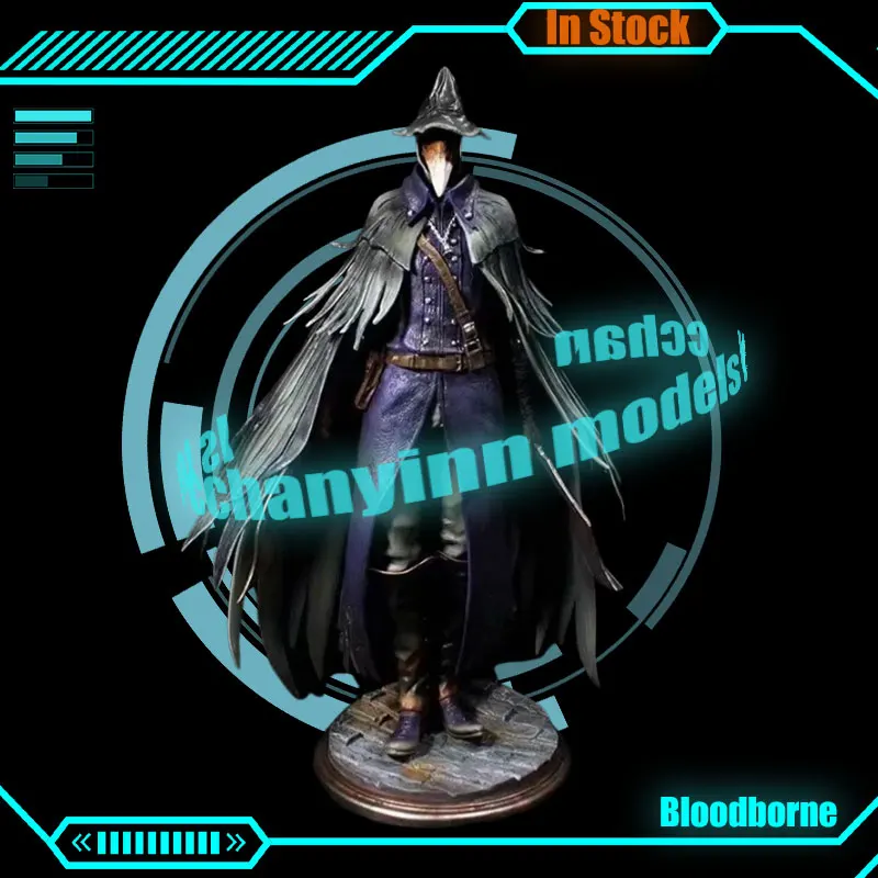 

30cm Bloodborne Anime Figure Crow Hunter Old Hunter Action Figurine The Old Hunters Statue Bloodborne Models Doll Kid Toys Gifts