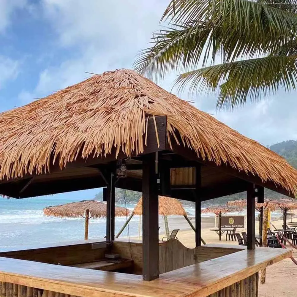 Simulated thatch new style thatch roof thatch long straw roof pavilion grass plastic thatch house