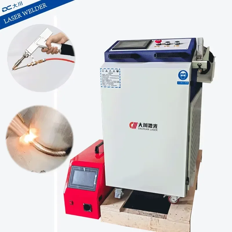 1500W 2Kv New Portable Handheld Fiber Welding Machine with 4-in-1 Functions Precision Welding Smallest Model