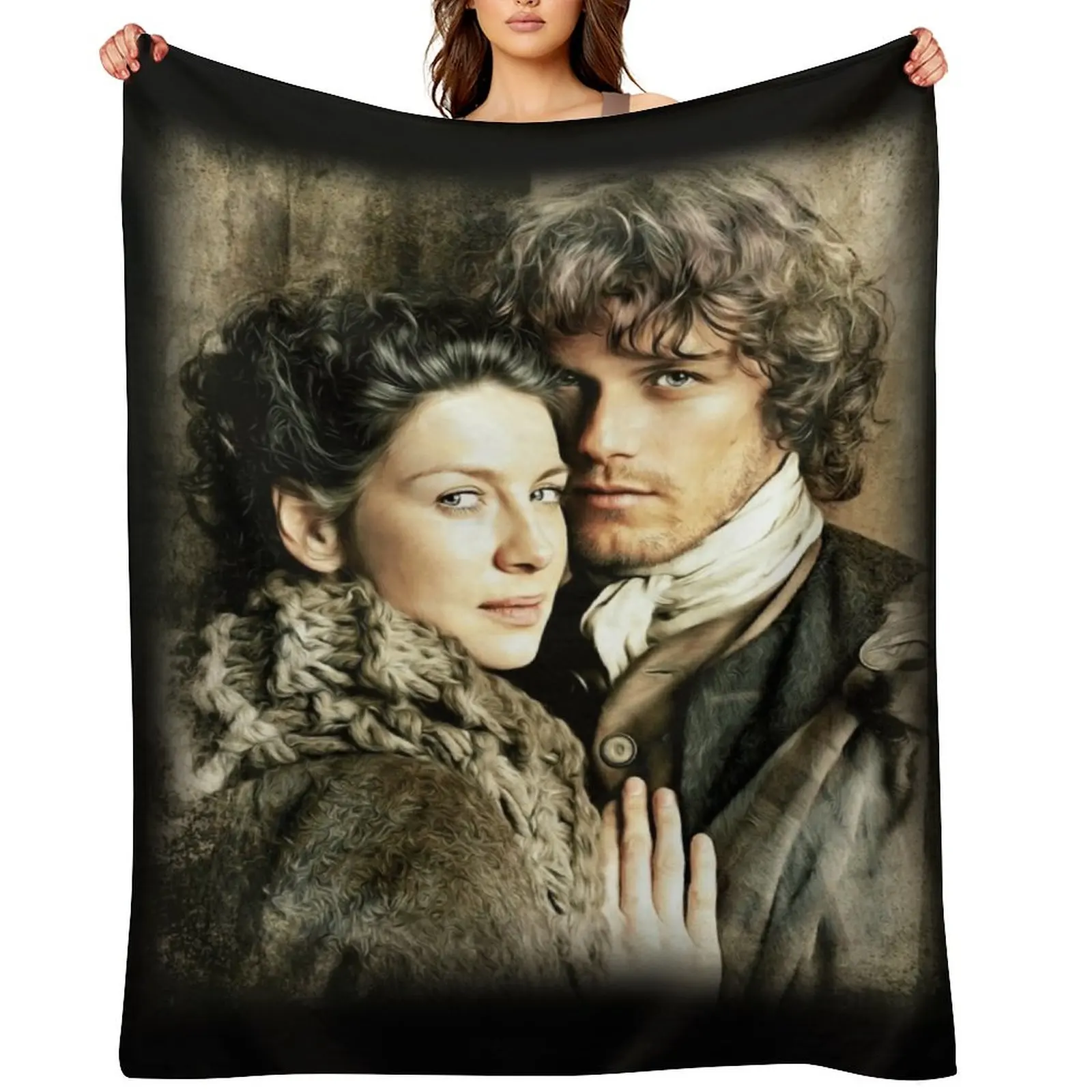 

That's Couple Outlander Throw Blanket Decorative Throw warm for winter decorative Personalized Gift Blankets