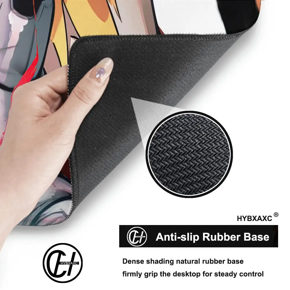 Fullmetal Alchemist Mouse Pad Gaming XL Custom HD Home Mousepad XXL keyboard pad Anti Slip Office Carpet Soft Computer Table Mat