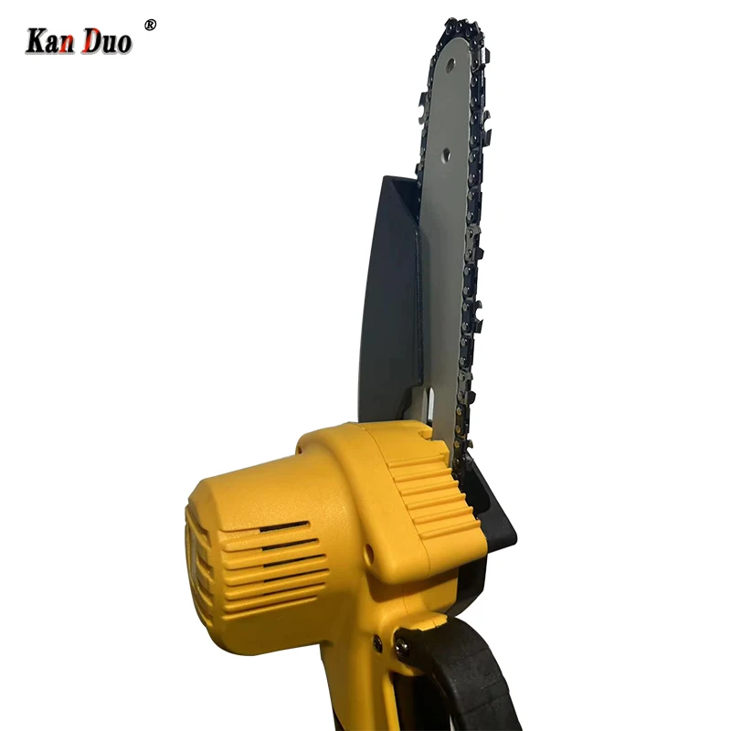 21V 6 inch cordless electric chain saw Home pruning machine Mini electric chain saw Fruit branch repair Branch pruning