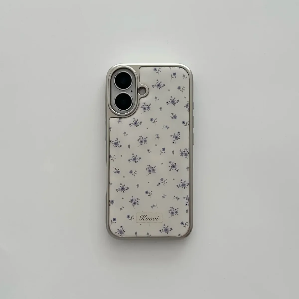 Korean Couple ins Cartoon Cute Purple Flowers Phone Case For iPhone 17 AIR 16 15 14 13 12 11 Pro Max Plus Y2K Exquisite Cover view 5