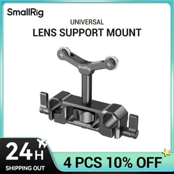 Smallrig Universele 15Mm Lws Staaf Mount Lens Ondersteuning Voor 73-108Mm Dslr Camera Lens Beugel Ondersteuning Met 15Mm Rod Clamp -2727