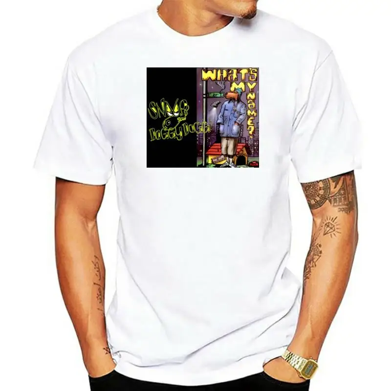 Snoop Doggy Dogg Whats My Name T Shirt Hip Hop Rap Merch Death Row Records Black Big Tall Tee Shirt