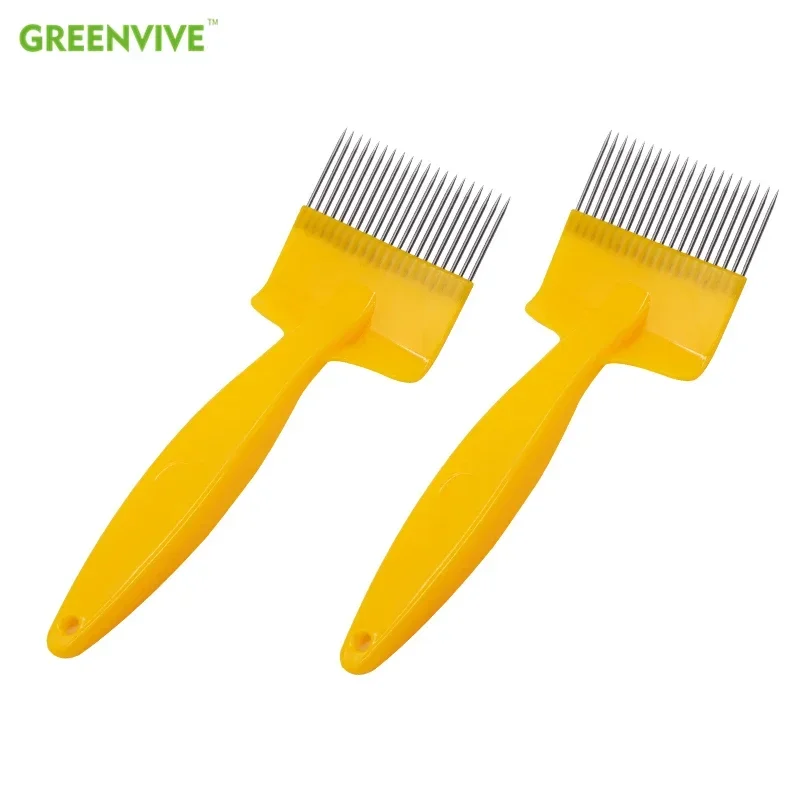 Beekeeping Honey Cutter 20 PIN Needles Honey Fork Stainless Needle Honey Knife Uncapping Fork Honey Sparse Rake Beekeeping Tools