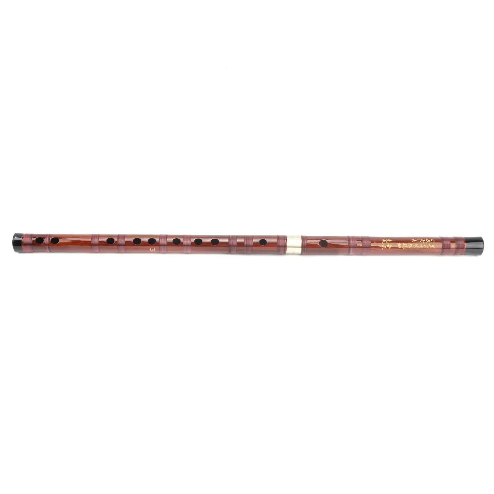 Professional Bamboo Dizi Flute E/G Key - Traditional Chinese Transversal Musical Instrument for Beginners