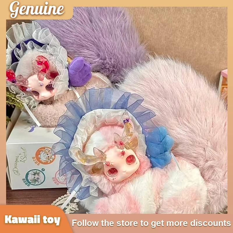 

Gululu Fantasy Creature Deer Flower Series Виниловая лицевая глухая коробка Аниме Фигурка Кукла Mystery Box Подвеска Игрушка Подарок на день рождения для девочек