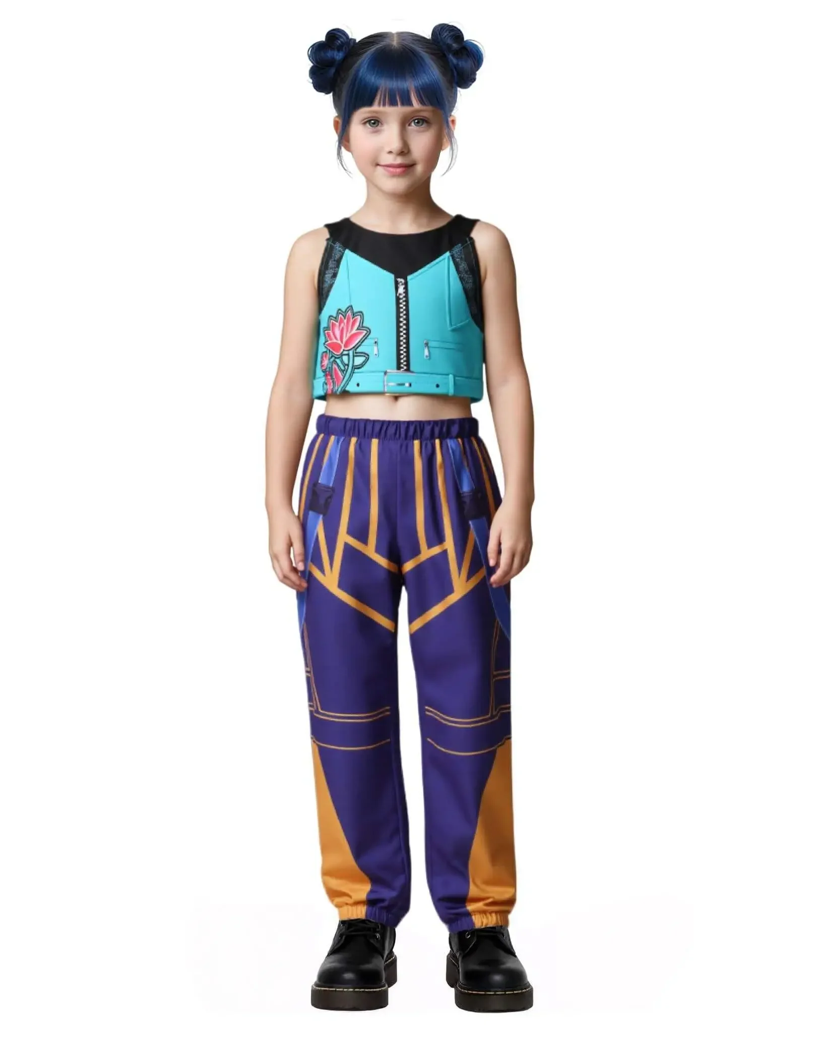 Zoey Rumi Mira Pop Singer Cosplay Costume with Accessories