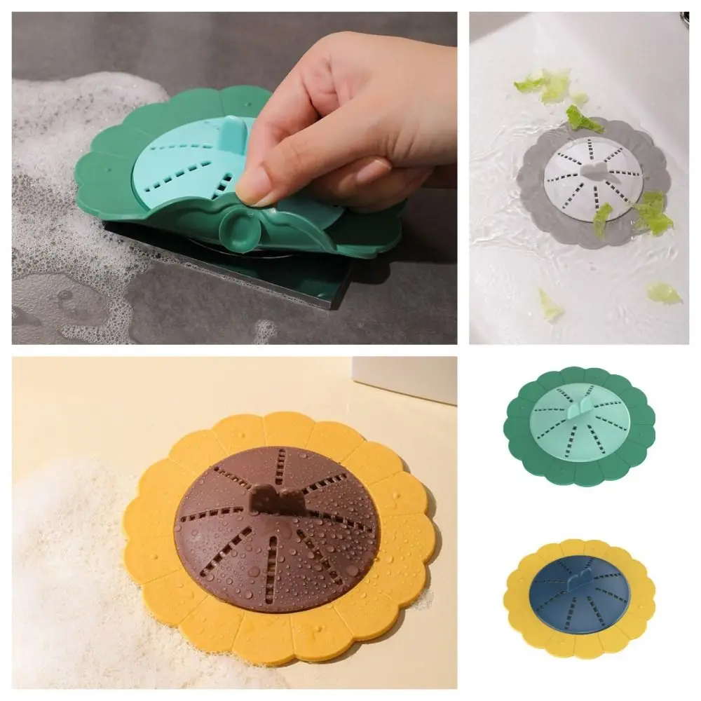 

Силиконовый фильтр-сетка для слива в полу от тараканов и насекомых, с защитой от запаха и протечек, для ванной комнаты