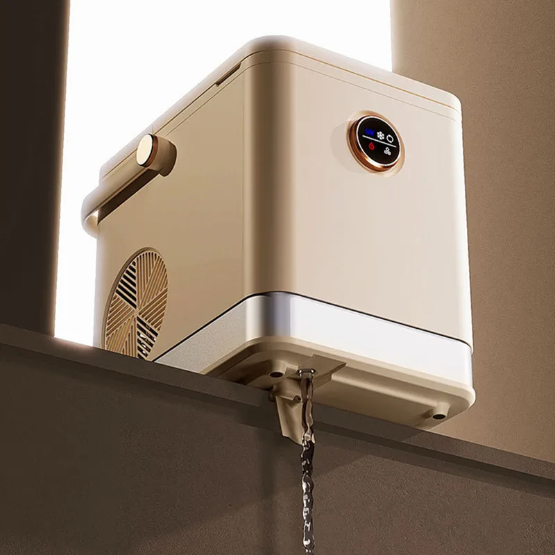 

Уникальный портативный мини 1,5 л электрический и ручной льдогенератор 15 кг для домашнего общежития, коммерческий магазин чая с молоком, автомобильный отель