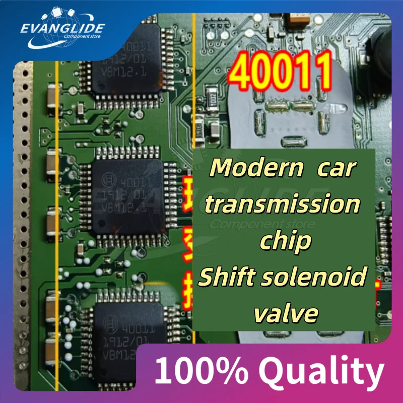 5 PCS/LOT 100%Quality & New 40011 40009 40005 40078 Car gearboxes computer chips solenoid valve chips for gear shifting