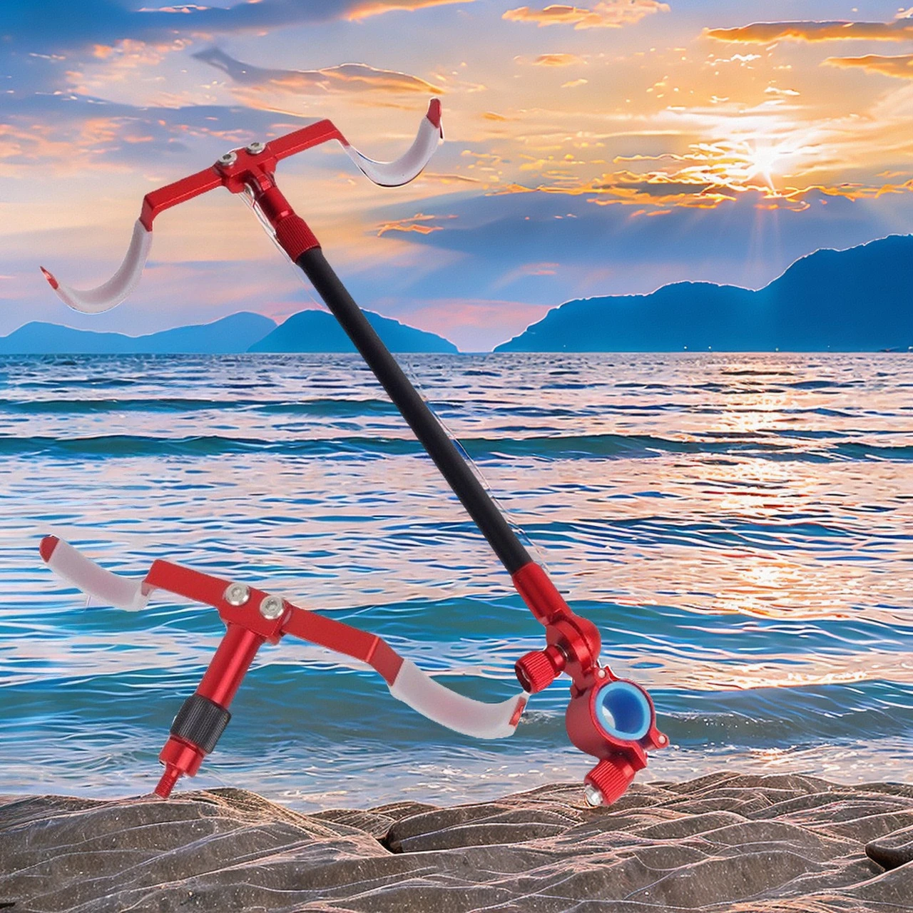 

Equipment Supports Spinning Small New Fishing Rod Holder Stand Gear Accessories Carp Rest Sale Boat Tools Support Sea Freshwater