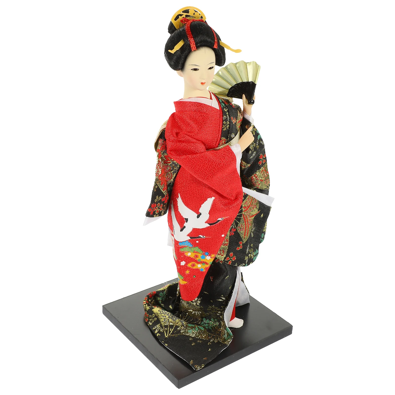 

Japanese Geisha Home Decoration Craft Exquisite Kimono Ornament for Desk Office Figurine Bedroom Figurine