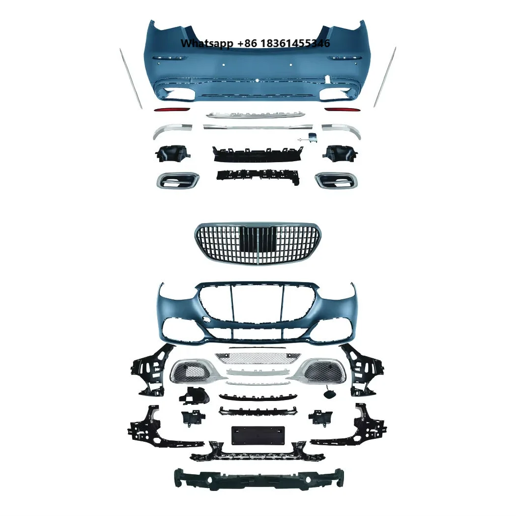 

FOR S-Class W223 2021+ Body Kit High Quality Accessories Grill Front Rear Bumper