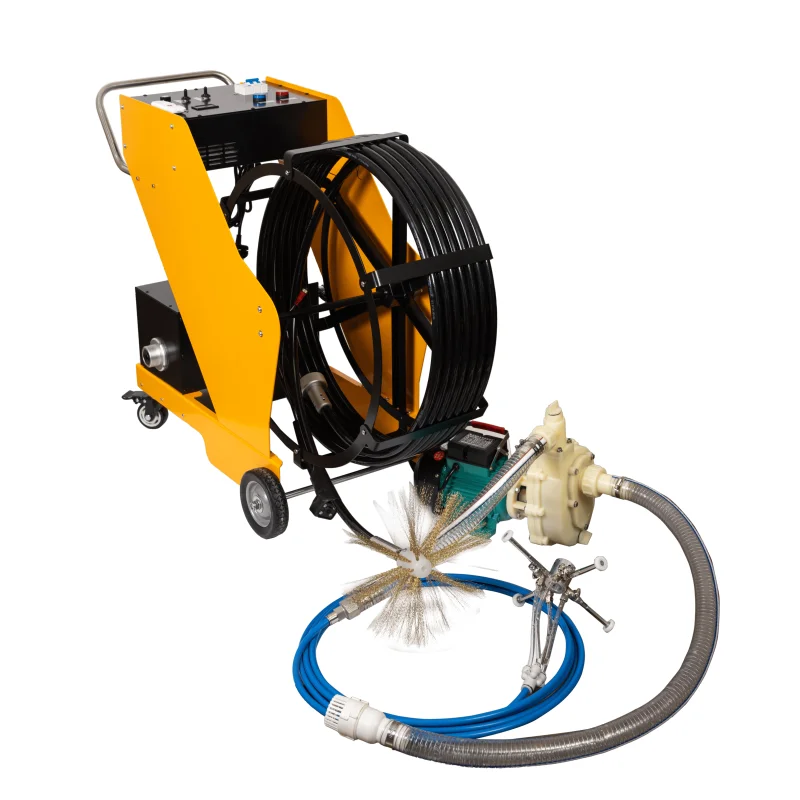 水道管付き業務用換気清掃装置