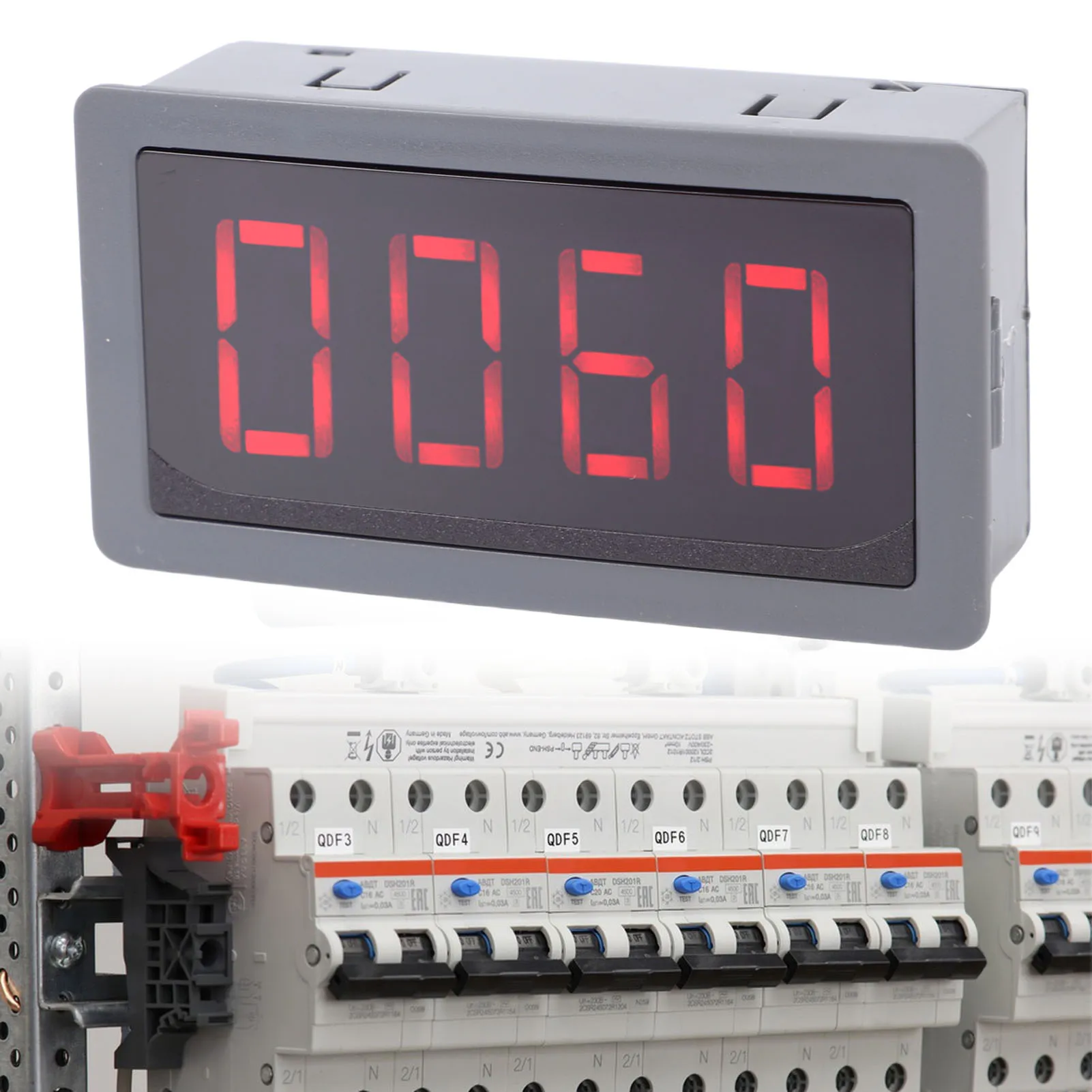 0-10V 0/4-20mA Current Voltage Signal Generator Interface Analog Simulator Adjustable 4 Digit Display for PLC Panel Debugging