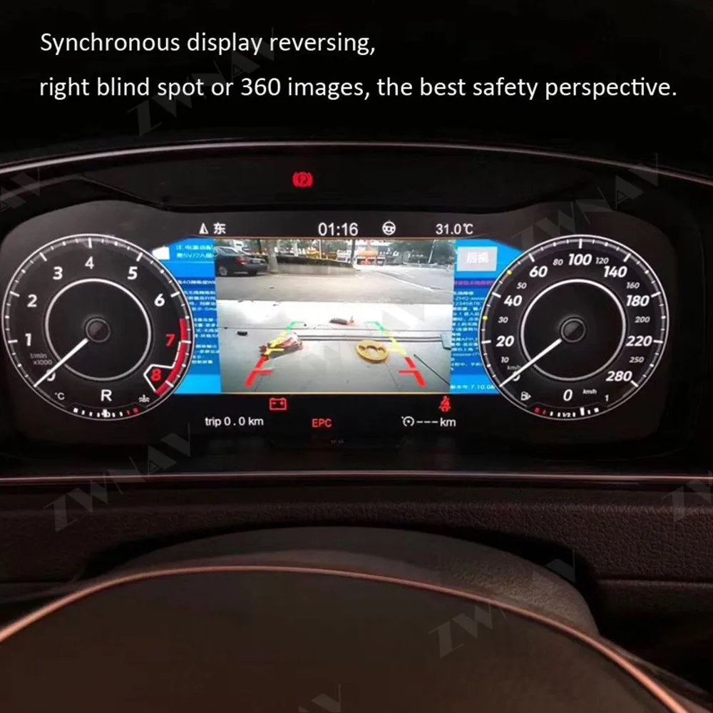 Modificação completa do painel de instrumentos LCD