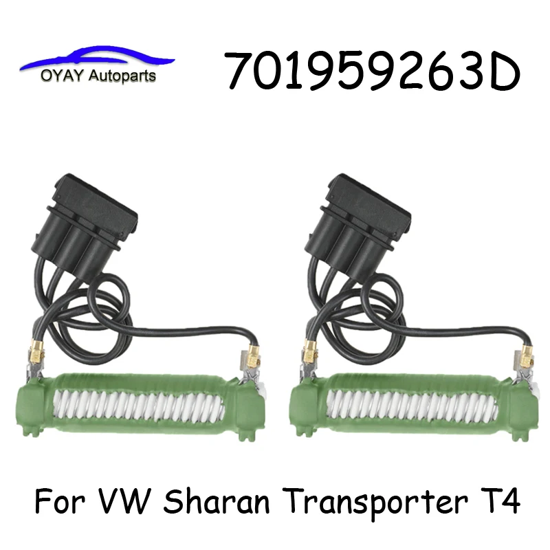 701959263D 701959263B Engine Cooling Fan Resistors Car For Seat Alhambra For VW Sharan Transporter T4 for Volkswagen EuroVan