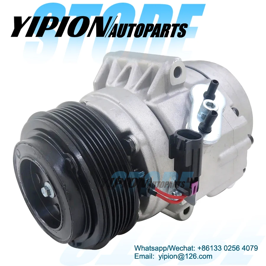 SP17 AC Compressor With Clutch for 2007-2012 Ford Fusion Automatic Transmission 6E5Z19703A 6E5H19D629BF  8E5Z19703A 6E5H19D629CA