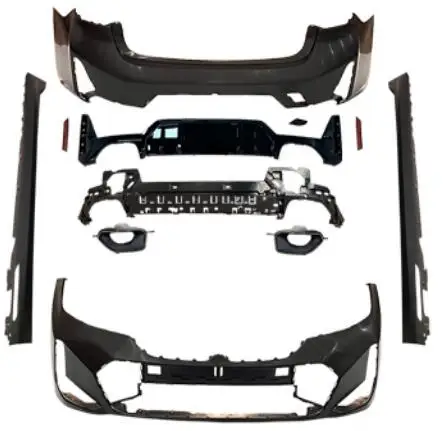 

Upgrade LCI Body Kit Head Lamps Front Bumper Rear Bumper Skide Skirt for 3 Series G20/G28 2020-2025