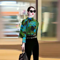 Women's Shirt Early Autumn New Style Light Luxury High-end Feeling Popular Shirt Unique and Chic Autumn Top Super Beautiful