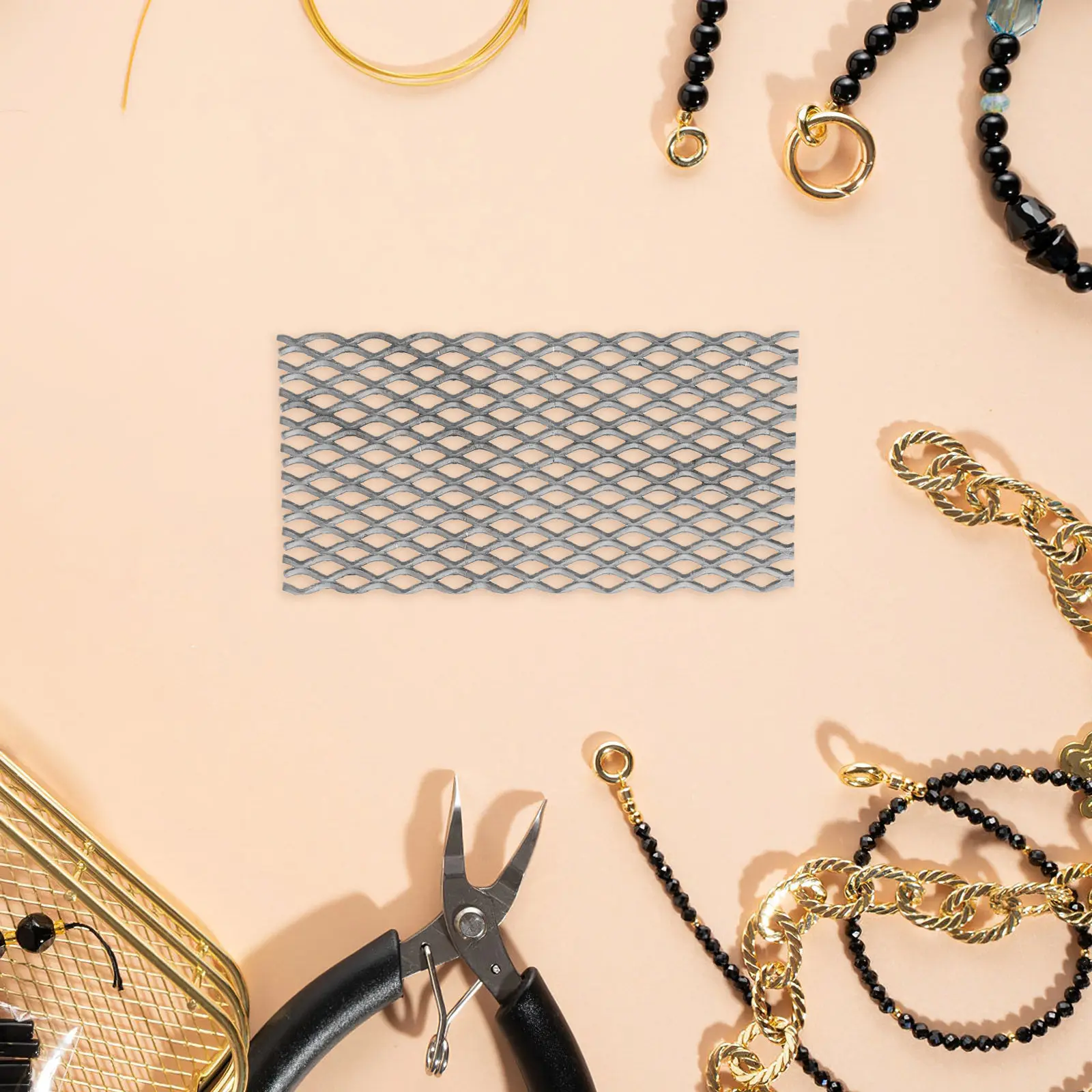 Titanium Electroplating Mesh Anode High Hardness Jewelry Metal Plater Electrolysis Tool Metal Plating Device for Jewelry Making