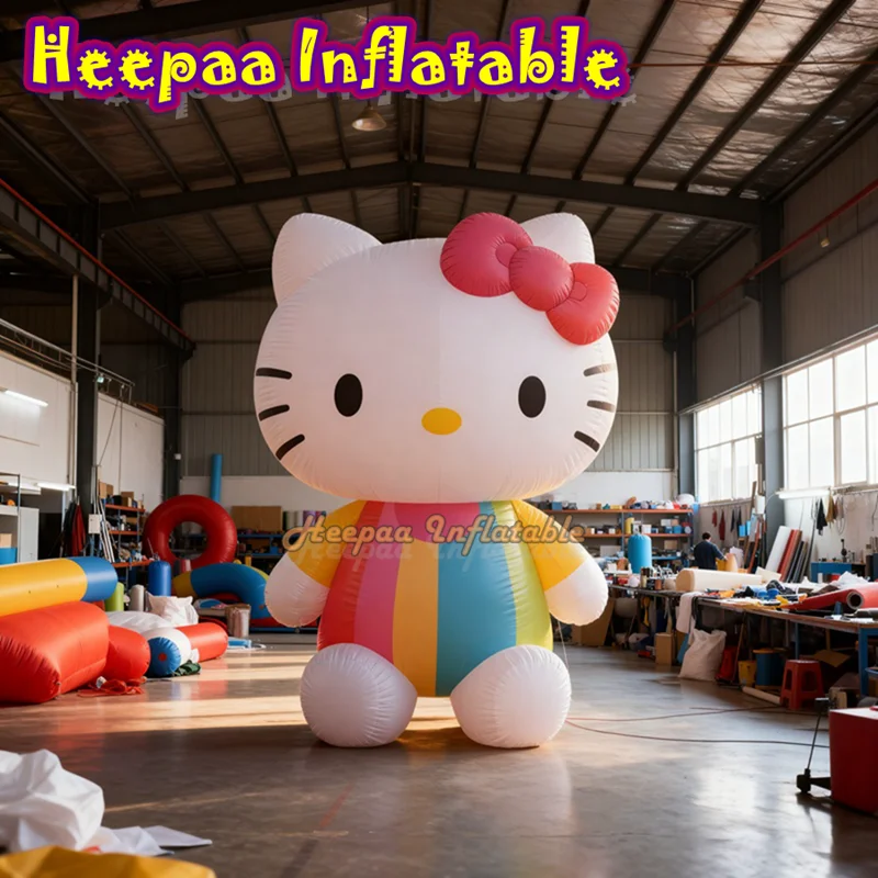 

Sanrio Hello Kitty Inflatable Cartoon Customize Large Outdor Promotion Inflatable Model For Event Party Decor