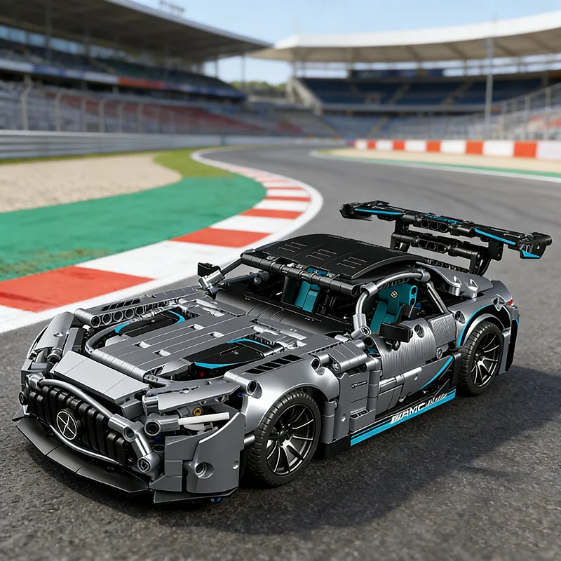 

Масштабная модель спортивного автомобиля 1:14, 1466 деталей, конструктор, коллекционная игрушка, модифицируемая, для взрослых/детей, подарок на праздник