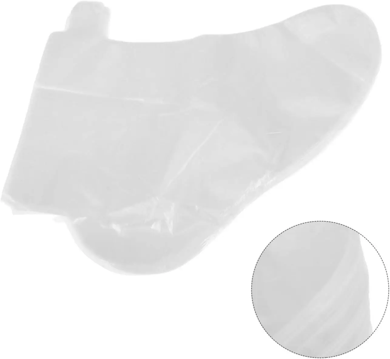 

300PCS Transparent Disposable PE Foot SPA Covers – Anti-Chapped Pedicure Care Foot Care Tools