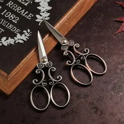 Retro Element European Style Needlework Embroidery Scissors DIY Handmade Classic Tradition Scissors Household Sewing Accessories