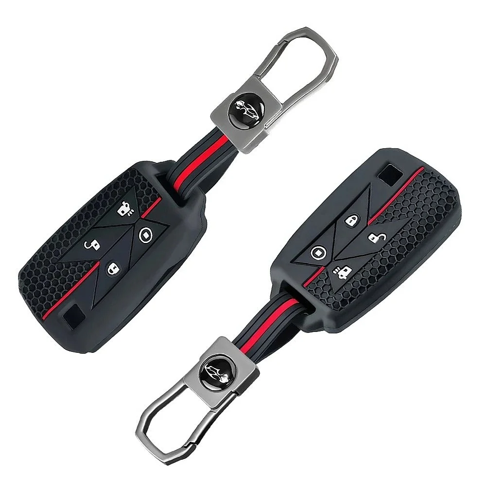 Silicone Remote Key Fob Cover Case for Renault Pickup Truck Gama Series T C K Ignition Euro 4 Button Car Key Shell view 2