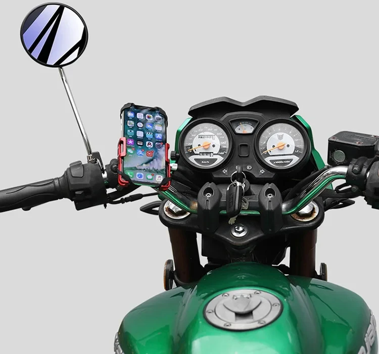 GUB P10 Fahrrad-Telefonhalter, Halterung aus Aluminiumlegierung, Motorrad-Fahrradständer, Halterung, Lenkerclip für 55–100 mm – Detail 9