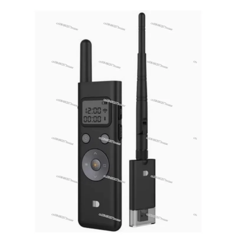 

Wireless Powerpoint Presentation PPT Pointer Clicker Presenter LCD Display Green Light RF Remote Control 300M Distance