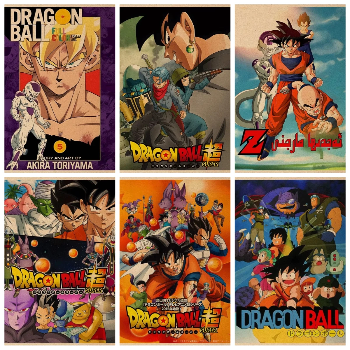 Dragon Ball Super Anime Character Jigsaw Puzzles 500/1000/1200/2000PCS Handmade Art Exquisite Home Decor Gift No Frame