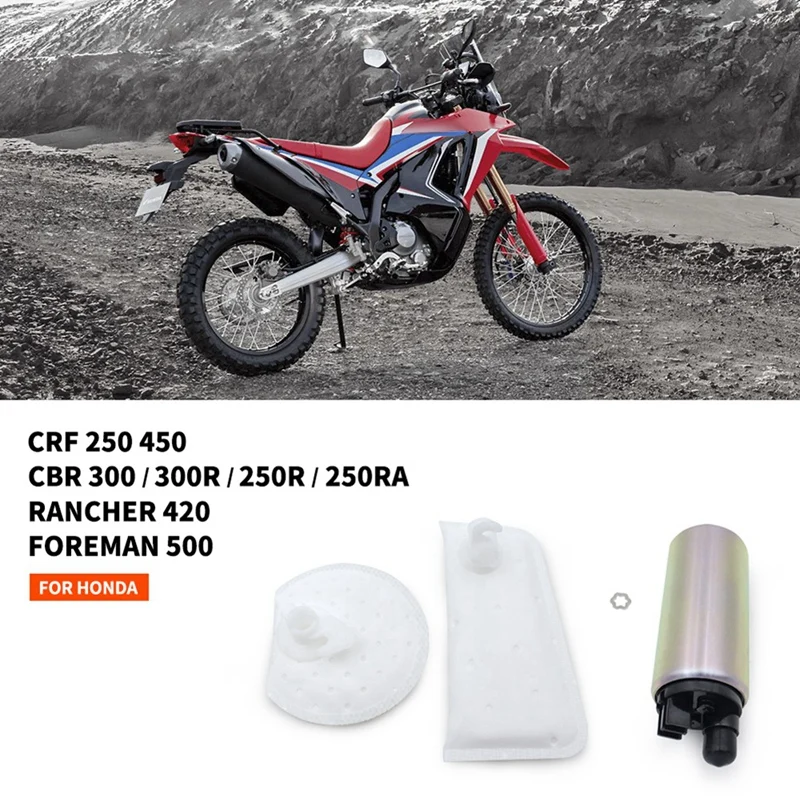 

Топливный насос мотоцикла 16700-MEN-A32 15110-26GA0 для Honda CRF 250 450 2010-2016, аксессуары для мотоциклов
