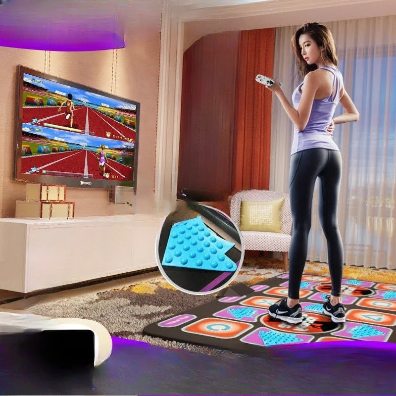 

Running Wireless Dance Blanket Double Household 3D Somatosensory Dance Machine Fitness Mat