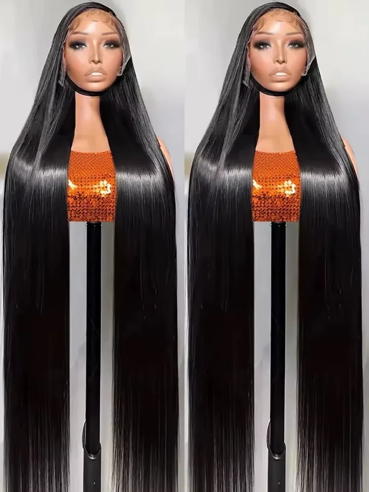 

Pampering 220 Плотность Bone Straight 13X6 HD Парик из натуральных волос на кружеве 30 40 дюймов Бразильские девственные волосы 13X4 Парик на кружеве спереди