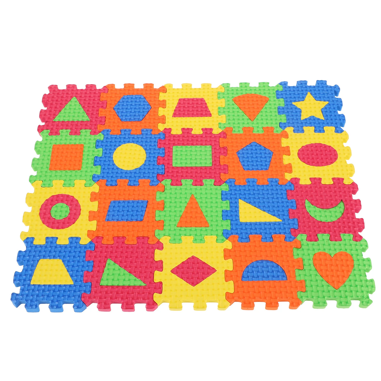Mini tapis de Puzzle en mousse, 60 pièces, tapis de jeu pour bébé, carreaux de sol doux Eva rampants, tapis de protection coloré pour bébé