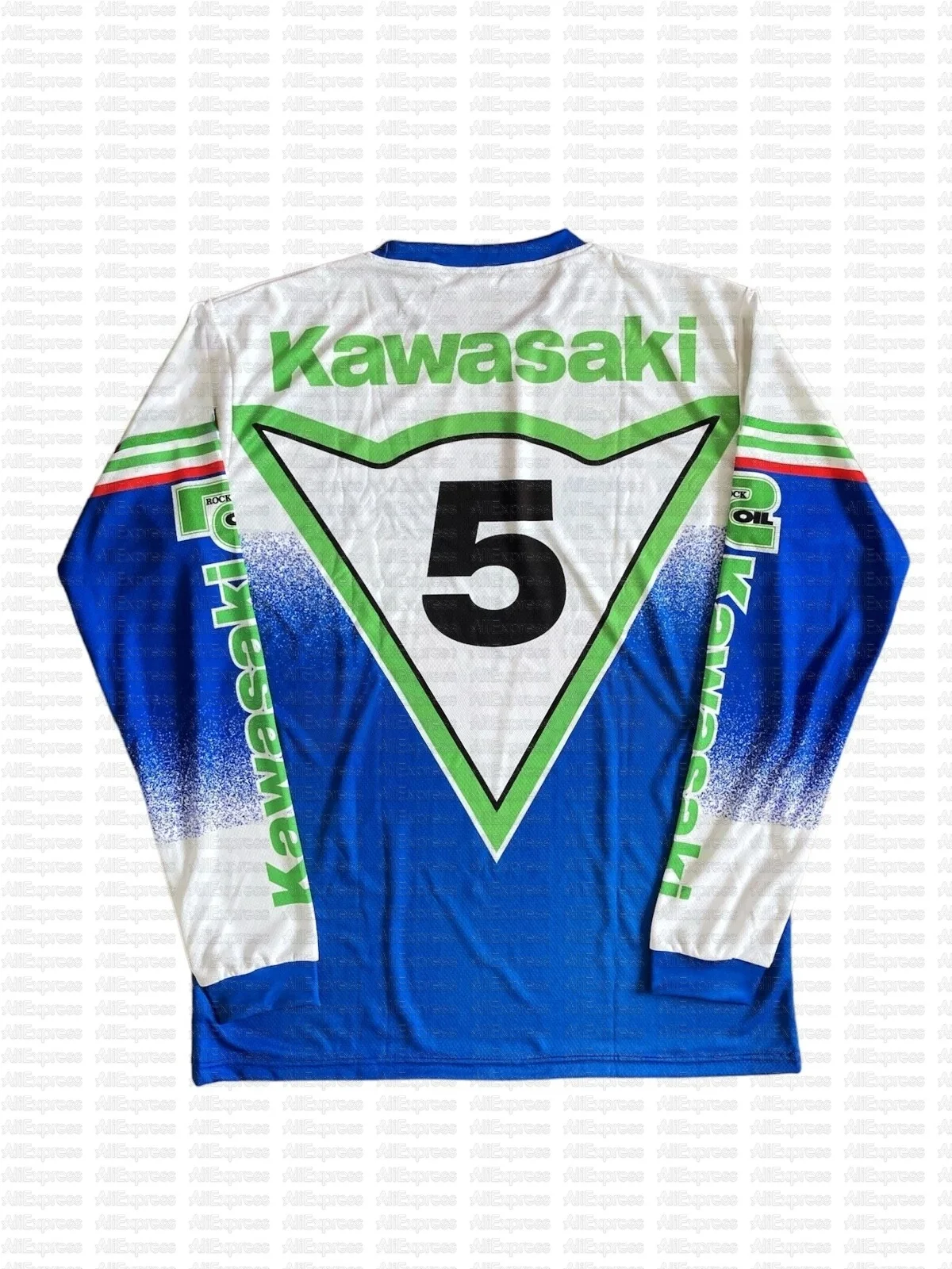 قميص Dave Thorpe Kawasaki Dainese Vintage Motocross Jersey بأكمام طويلة سريع الجفاف للبالغين والأطفال