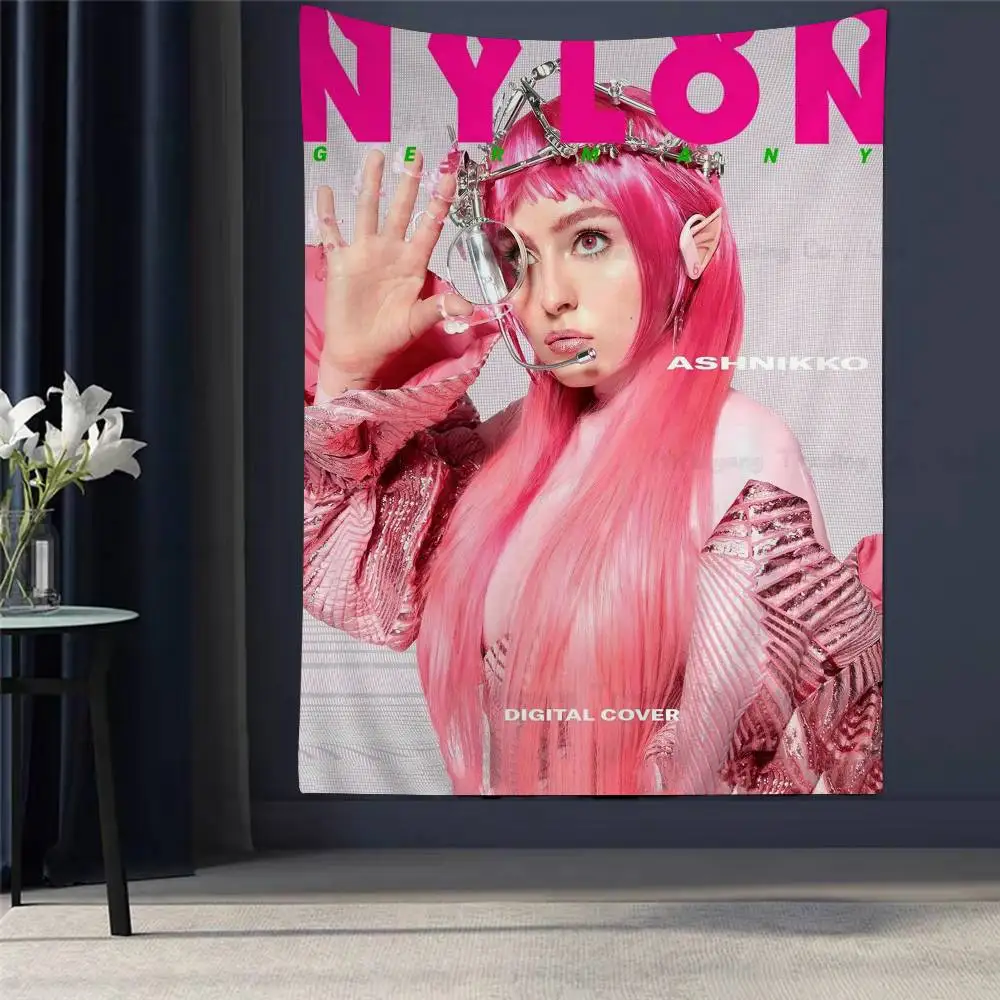 

A-Ashnikko Chart Tapestry For Living Room Home Dorm Decor Art Home Decor