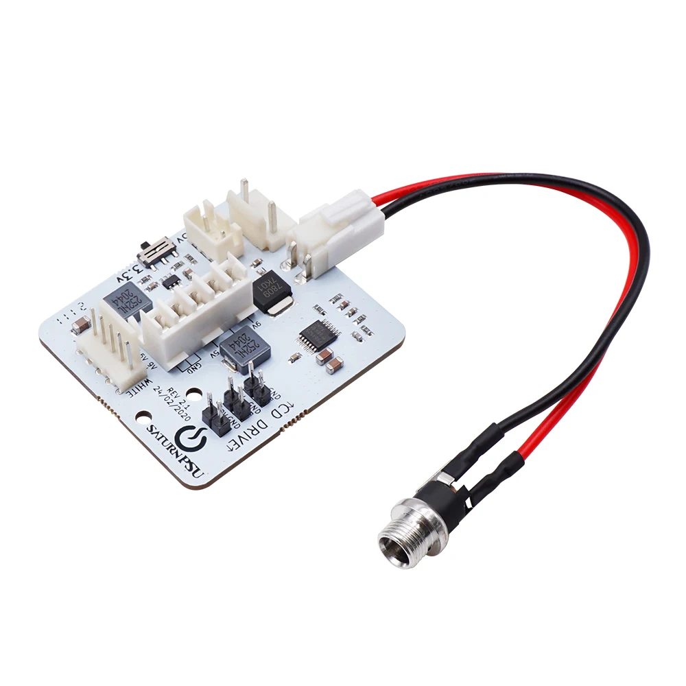 SaturnPSU Fonte de Alimentação para SEGA Todos Saturno Consoles, Retro Video Game Console Substituição, V2.1, 12V